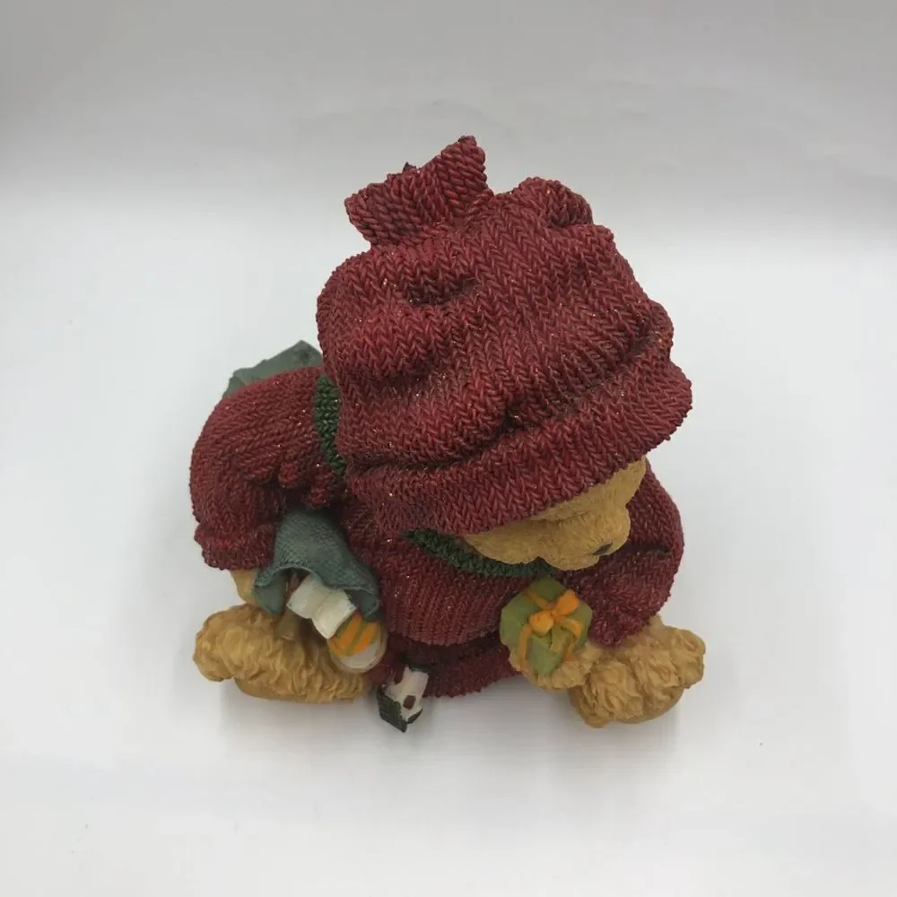 Vintage 2002 Don Mechanic Enterprises Rare Christmas Bear Figurine Tabletop